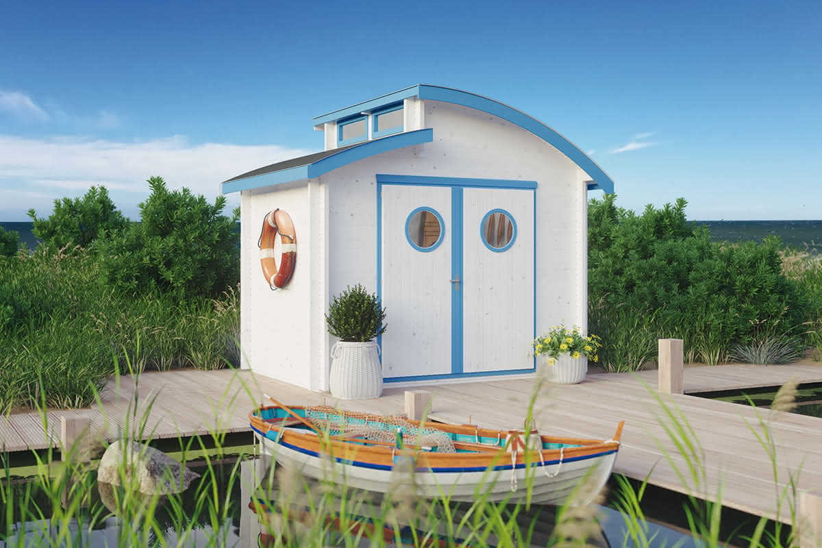 Modernes Gartenhaus 300 x 200 cm | 45 mm