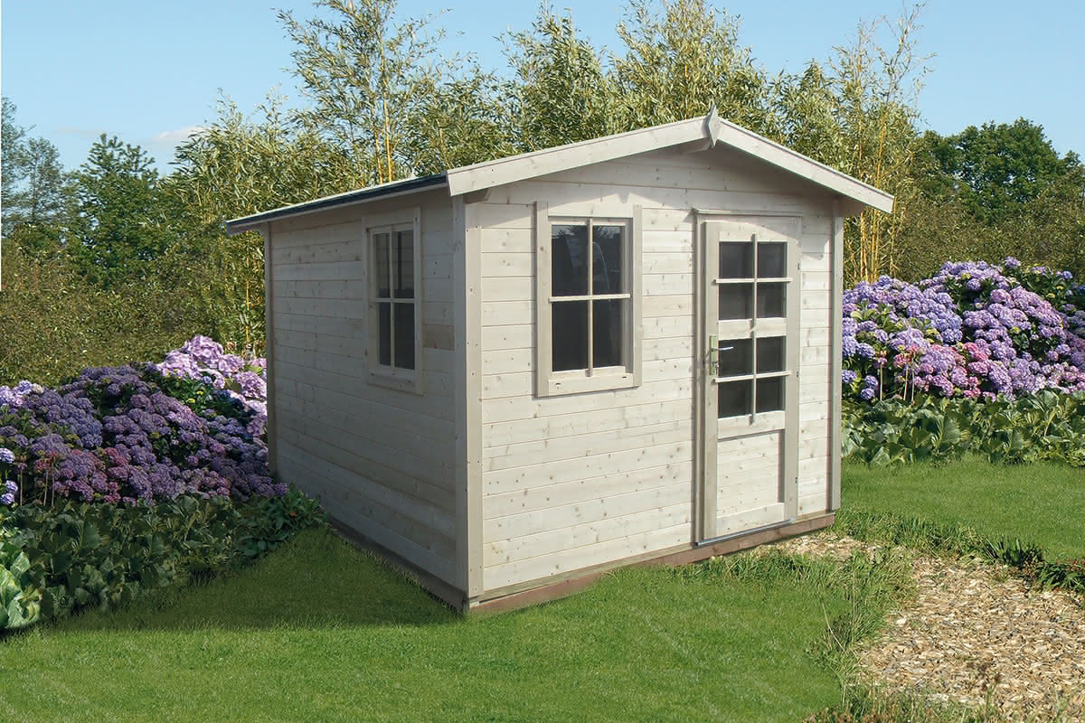 Garten Holzhaus 290 X 290 Cm Inklusive 90 Cm Breiter Tur