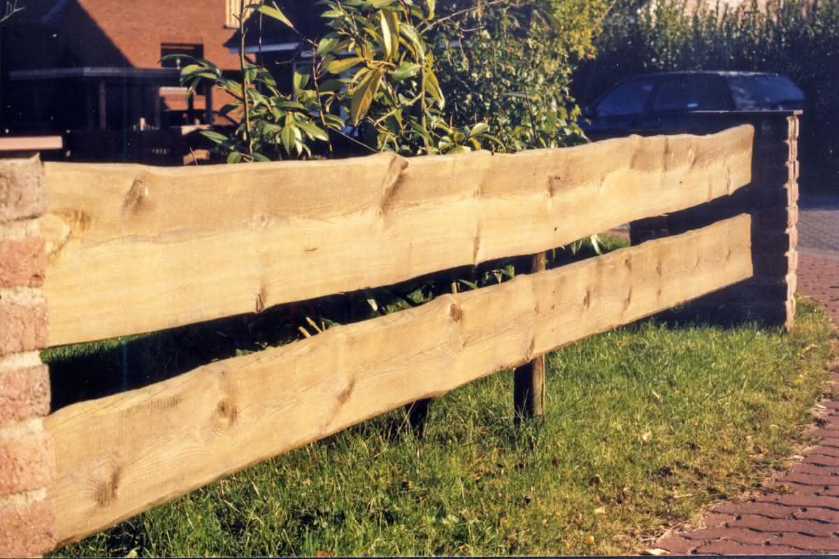 24 mm Bonanza-Zaun Bretter sägerau Nadelholz KDI-grün, Länge 2,50 m 2,50 m | KDI grün