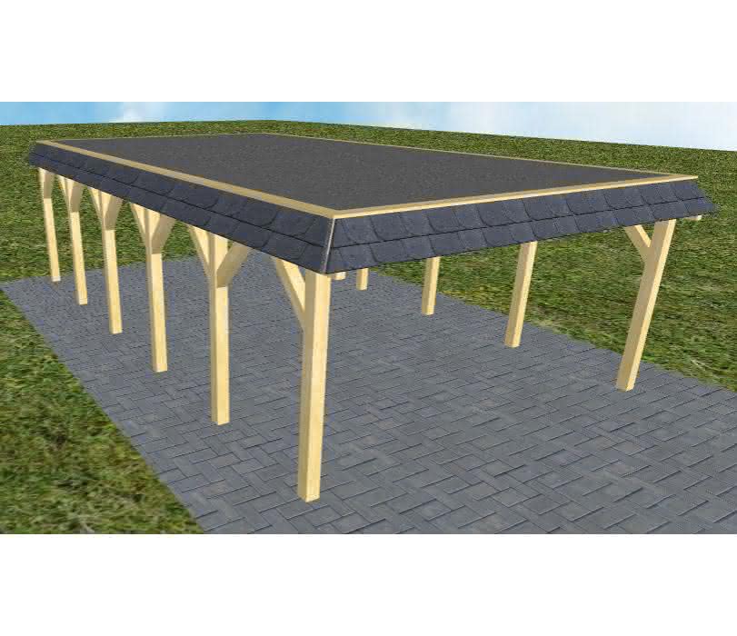 Glücksburg LF classic 505x879 cm Lang (879 cm) | Foliendach | Kiefer KDI