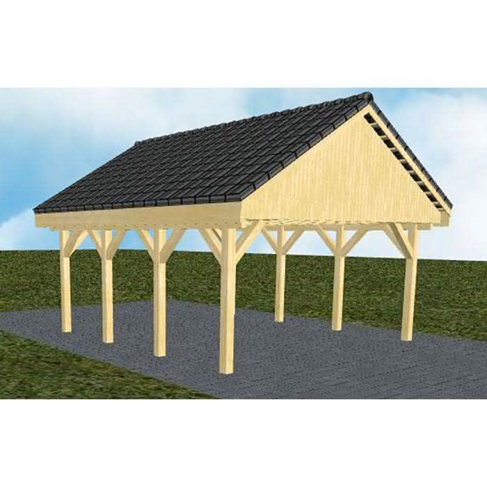 Druckimprägniert Kurz (573 cm) | komplett | Kiefer KDI