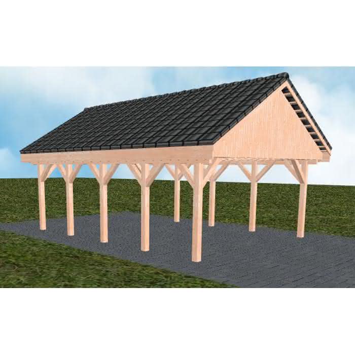 Minden MD natur 505x723 cm Mittel (723 cm) | komplett | Lärche natur