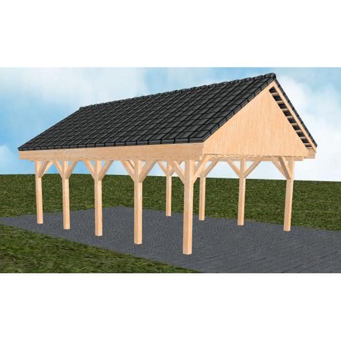 Minden MD perfect 505x723 cm Mittel (723 cm) | komplett | Fichte Leimholz natur