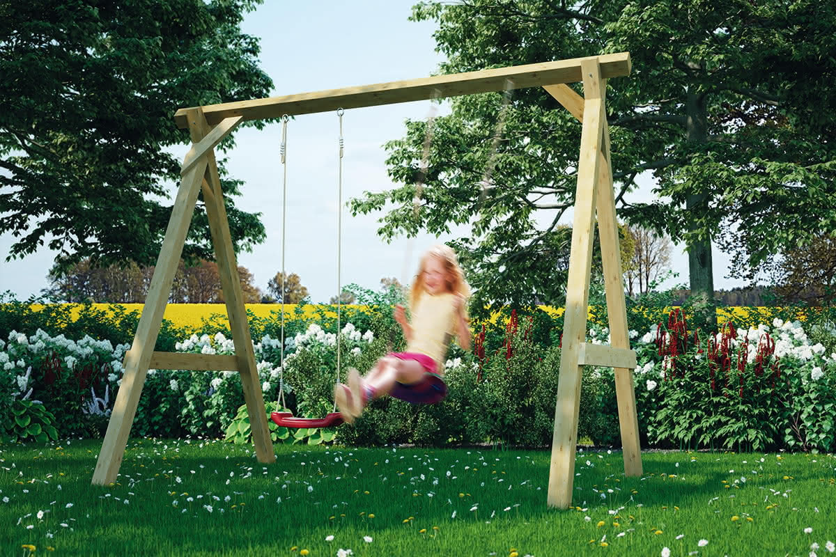 Kinderschaukel Freddy aus Lärche 