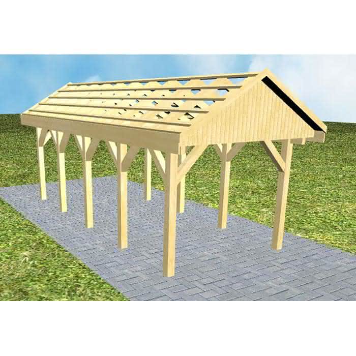 Malchow MO classic 305x723 cm Mittel (723 cm) | ohne Pfannen u. Entwässerung | Kiefer KDI