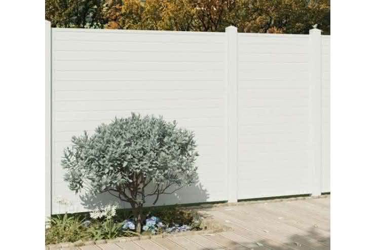 Joda FIX 1 - PVC Sichtschutzzaun als Stecksystem 