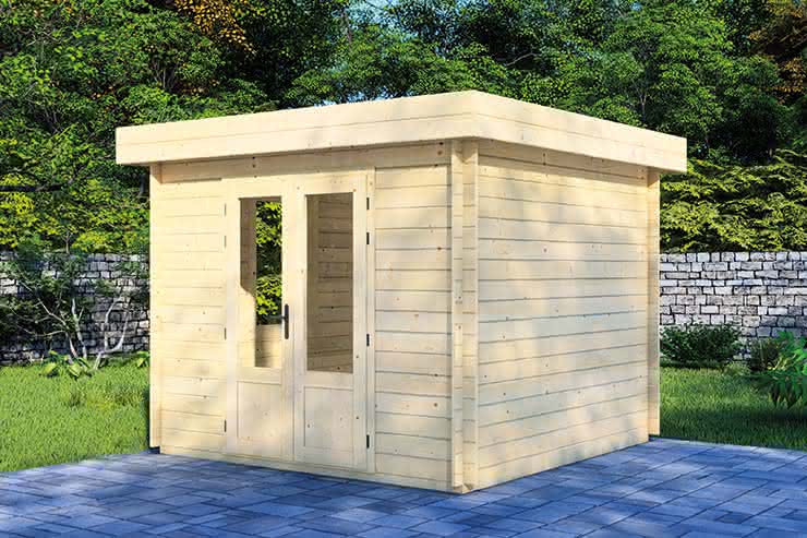 Gartenhaus 280 x 280 cm