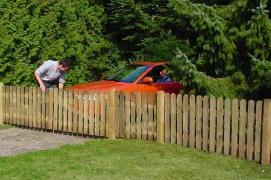 Friesenzaun - Staketen 20 x 90 mm