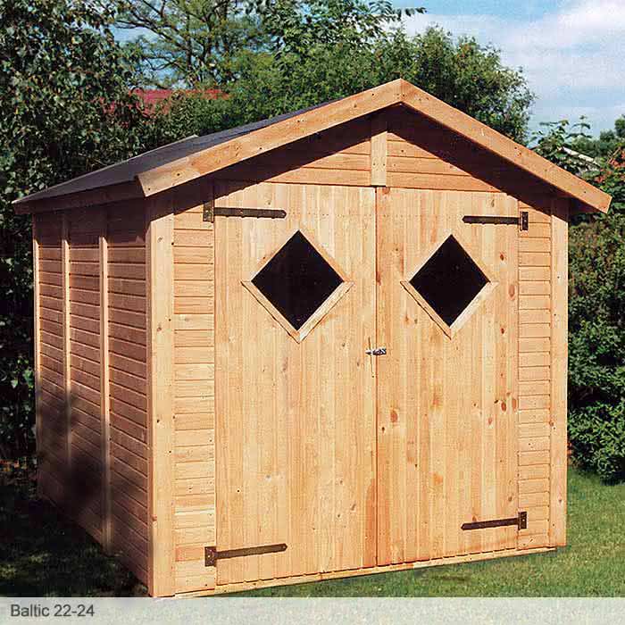 Gartenhaus - Gerätehaus -Geräteschuppen Holz 230 x 223 cm