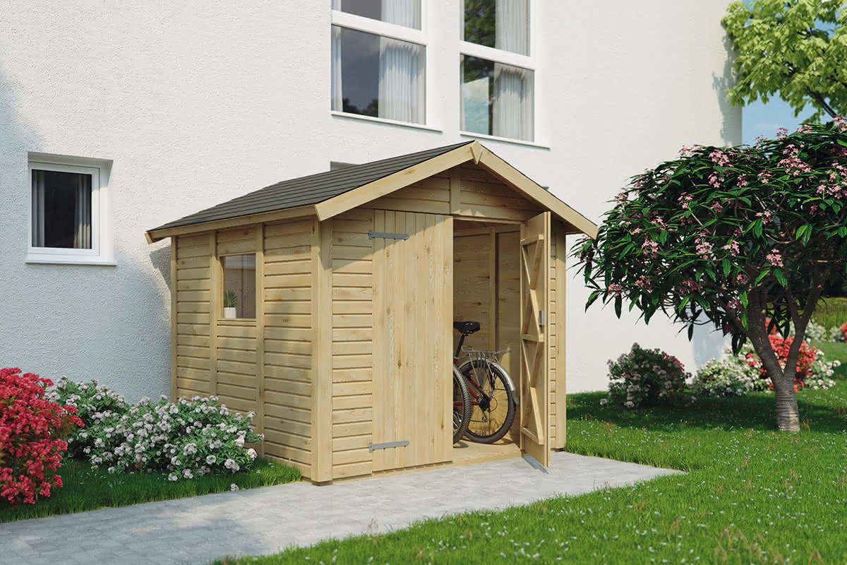 Gartenhaus Mit Schleppdach