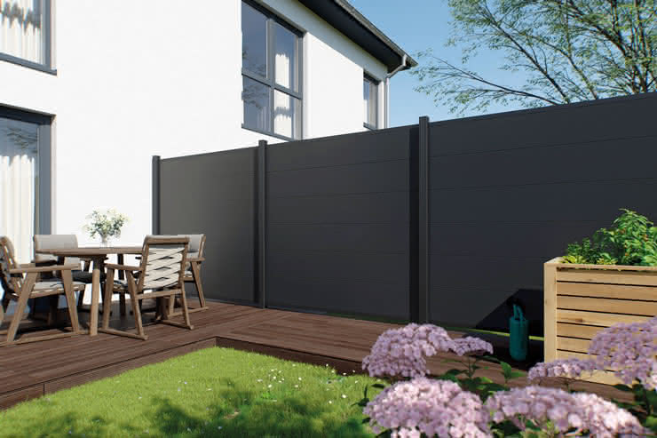 Kingston XL Systemzaun PVC 178x175 cm Farbe nach Wahl Kingston XL | nach Wahl