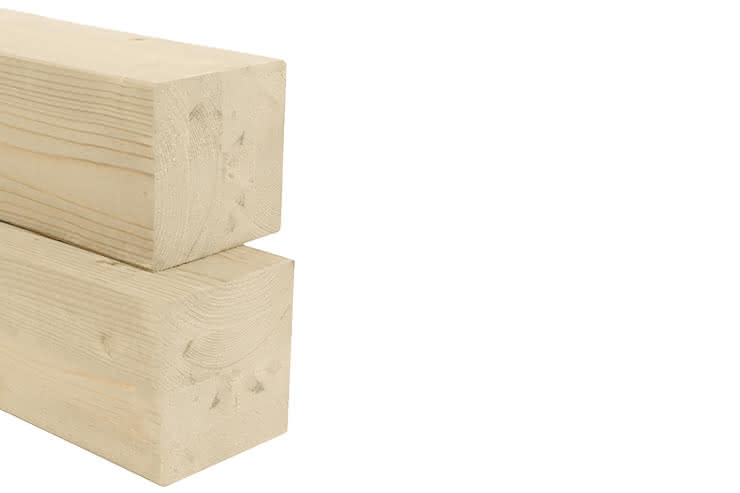Fichte Leimholz 140 x 140 x 8000 mm naturbelassen 140 x 140 x 8000 mm | naturbelassen