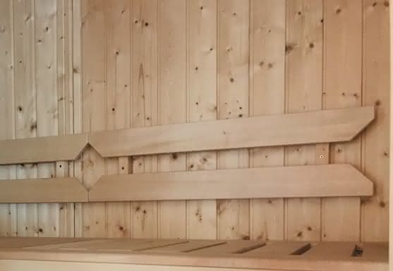 Sauna Rückenlehnen-Set 