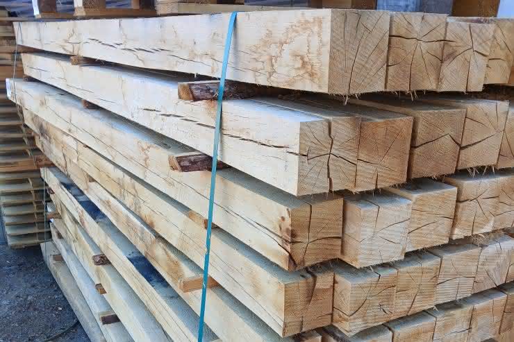 Konstruktionsholz Eiche 