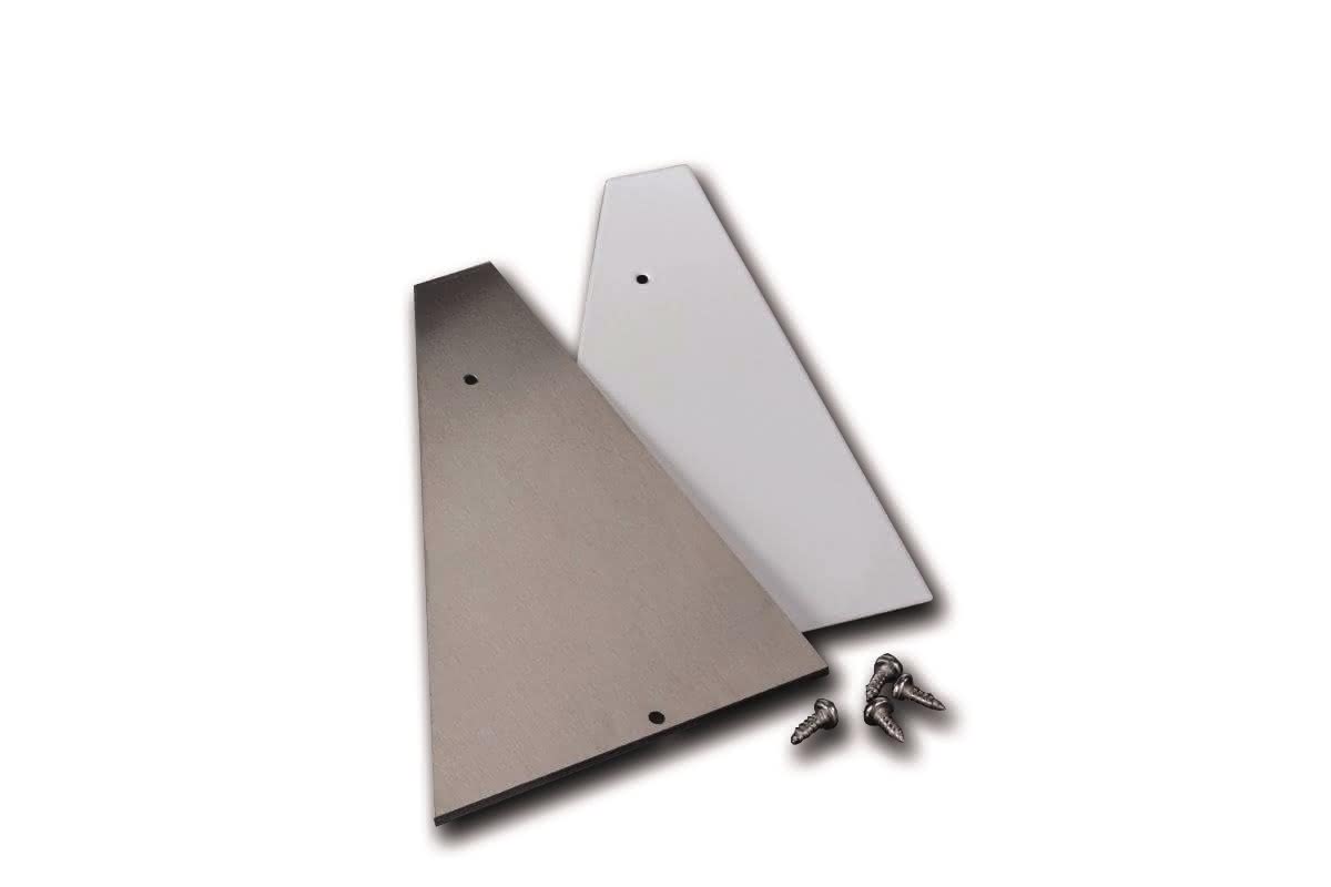 Seitenblenden für Alu-Wandanschluss 