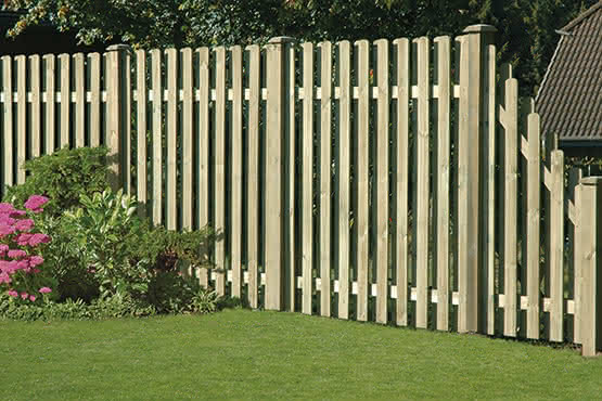 Sichtschutzzaun Cadiz 87x172/90 cm Abschluss KDI 87 x 172/90 cm Abschluss | KDI