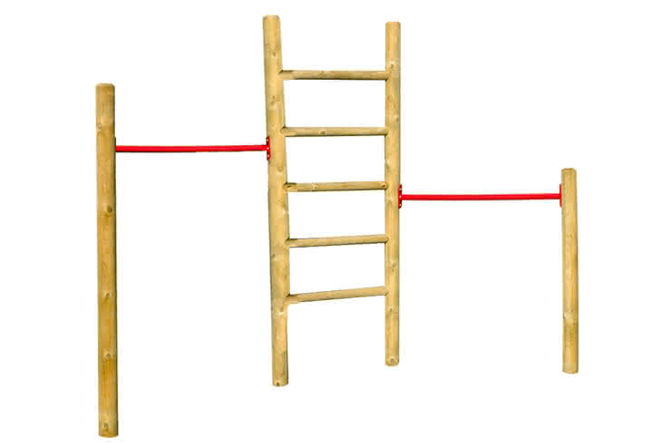 Kletter-Reck mit Leiter 