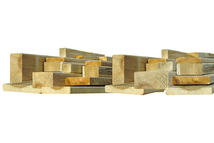 Konstruktionsholz Kiefer KDI gehobelt