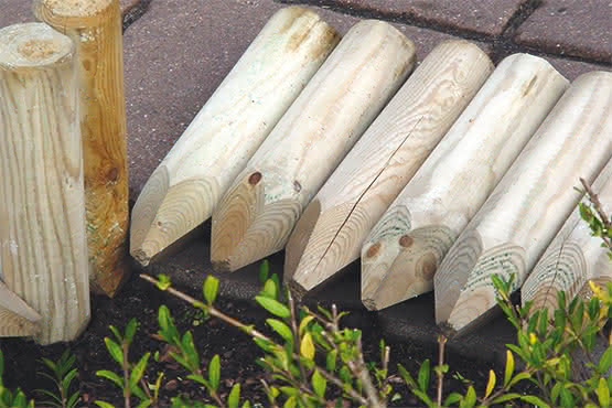 Mini-Palisaden Ø 6 cm