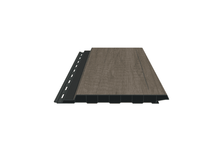 PVC-Fassaden-Einfachprofil mit Schattenfuge, foliert, 17x180x6000 mm monument oak Monument Oak