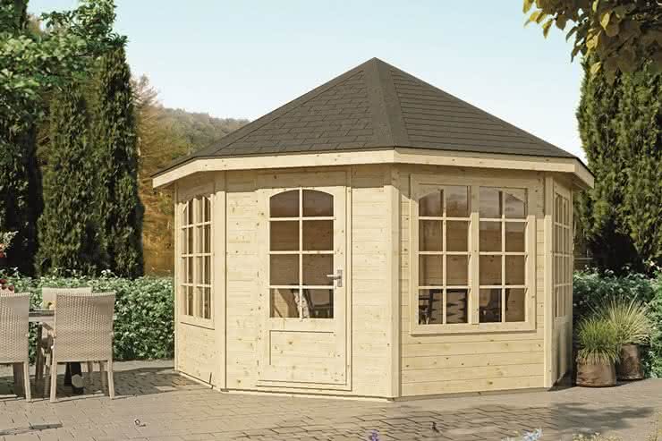 8-Eck Pavillion Grunewald Typ 2 Ø 487 cm 