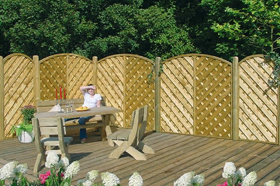 Sichtschutz Sontegro 150x180/161 cm geschlossen KDI Struktur 150 x 180/161 cm geschlossen | KDI Struktur