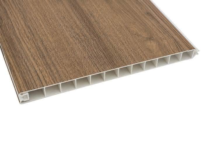 Systemzaun Kingston PVC Einzelprofil 20 x 280 x 1780 mm AnTeak 20 x 280 mm | AnTeak