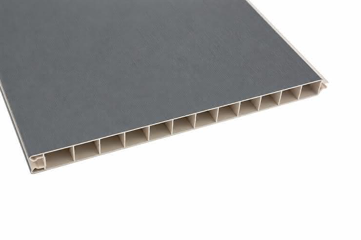 Systemzaun Kingston PVC Einzelprofil 20 x 280 x 1780 mm Basaltgrau 20 x 280 mm | Basaltgrau