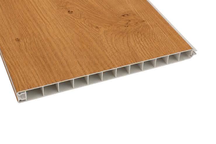 Systemzaun Kingston PVC Einzelprofil 20 x 280 x 1780 mm IrishOak 20 x 280 mm | IrishOak