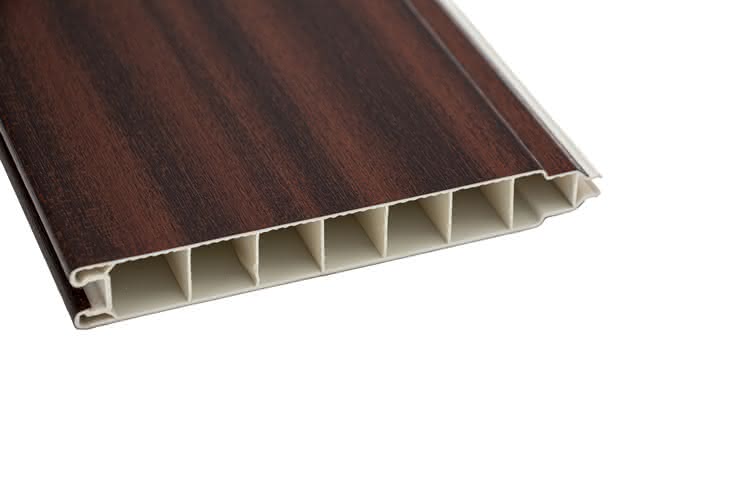 Systemzaun Kingston PVC Einzelprofil 20 x 153 x 1780 mm Mahagoni 20 x 153 mm | Mahagoni