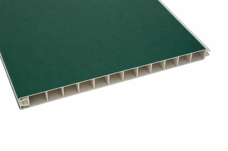 Systemzaun Kingston PVC Einzelprofil 20 x 280 x 1780 mm Moosgrün 20 x 280 mm | Moosgrün