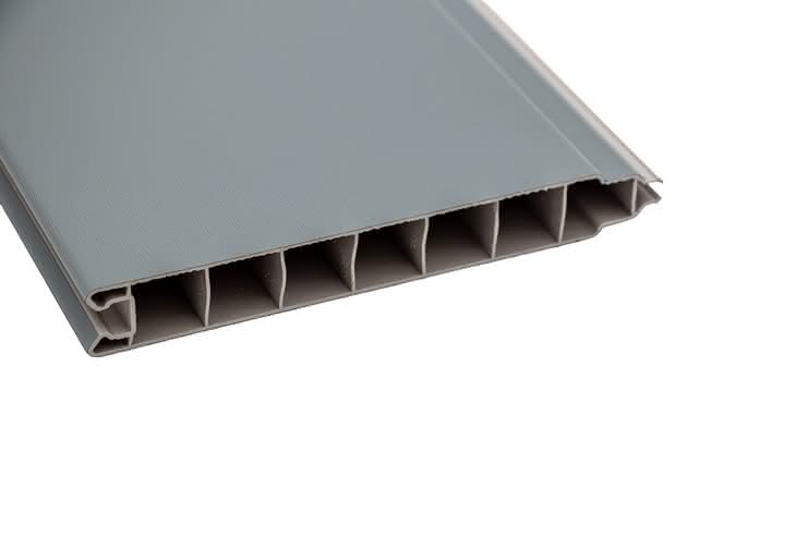 Systemzaun Kingston PVC Einzelprofil 20 x 153 x 1780 mm Silbergrau 20 x 153 mm | Silbergrau