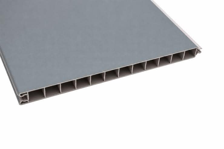 Systemzaun Kingston PVC Einzelprofil 20 x 280 x 1780 mm Silbergrau 20 x 280 mm | Silbergrau