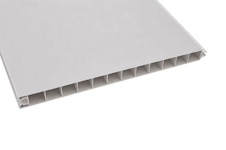 Systemzaun Kingston PVC Einzelprofil 20 x 280 x 1780 mm Weiß 20 x 280 mm | Weiß