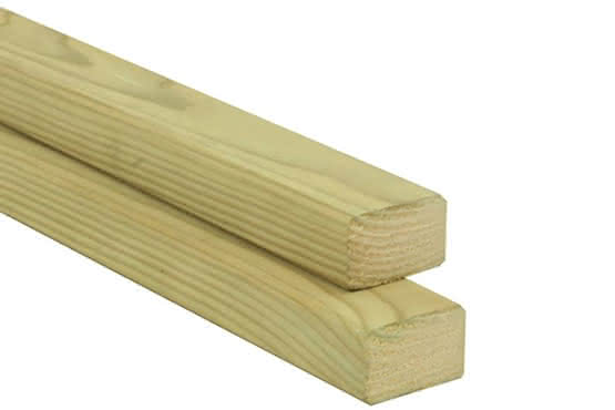 Tür-Anschlagleiste 35x55x2000 mm kesseldruckimprägniert KDI