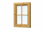 Blockhaus-Fenster Standard-Serie 