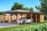 Einzelcarport Glücksburg | Breite: 505 cm 