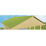 Gründachbausatz für Carports Würzburg | M (mittel)