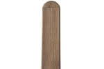 Zaunlatte aus Fenster-PVC, 25 x 85 x 840 mm, anteak Anteak
