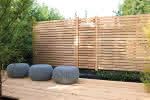 Rhombuszaun 180 x 180 cm | Lärche/Douglasie