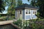 Exclusives Gartenhaus 350 x 350 cm 