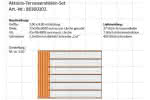 Günstig: Terrassendielen-Set 3,00x4,00 m aus 27x145 mm europ. Lärche genutet 