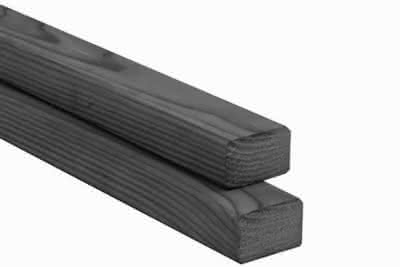 Tür-Anschlagleiste 35x55x2000 mm Fichte basaltgrau Fichte basaltgrau
