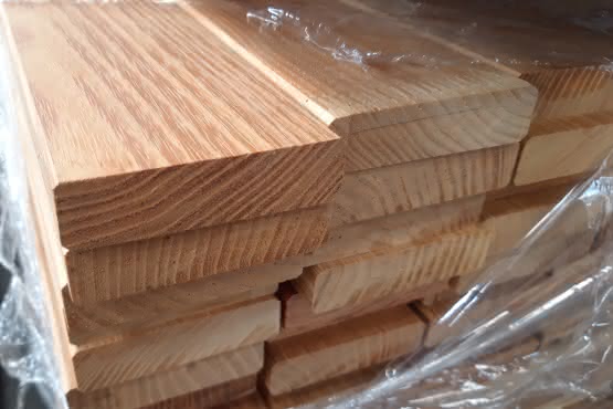 20x80 mm Robinie Glattkantbretter, keilgezinkt, 4,00 m 