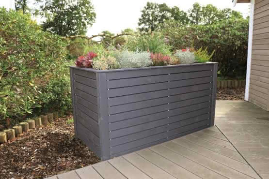 Steck-Hochbeet Nizza, 149 x 79 x 81,5 cm, Fichte Granit Fichte Granit