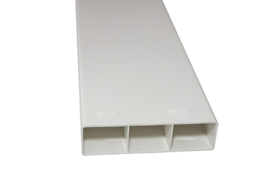 Zaunlatte 38x140x2438 mm für Joda® Weidezaun-System 3-Rail aus Kunststoff weiß Zaunlatte