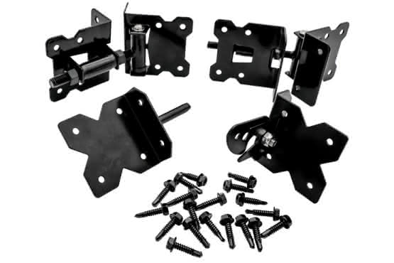 Beschlag für Pforte für Joda® Weidezaun-System 3-Rail aus Kunststoff weiß Beschlag für Pforte