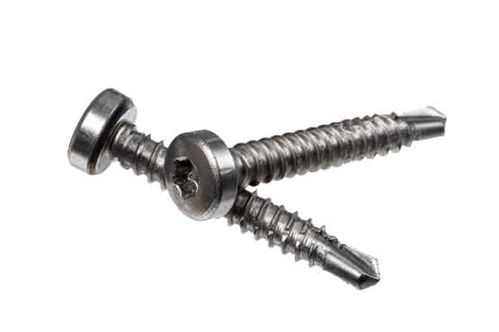 Bohrschrauben Edelstahl 4,8 x 32 mm Paket à 100 Stück 