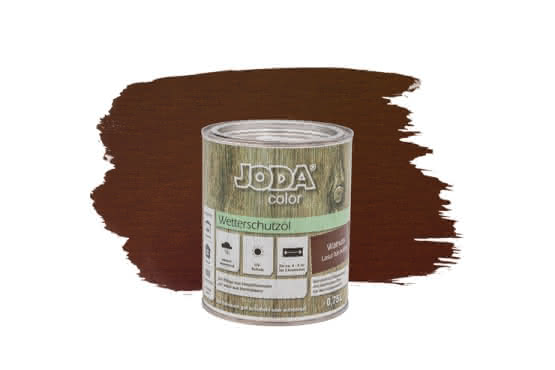 Joda Color Wetterschutzöl 0,75 Liter Walnuss 0,75 Liter | Walnuss