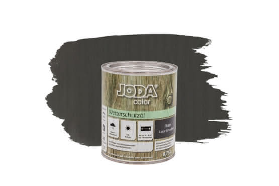 Joda Color Wetterschutzöl 0,75 Liter Platin 0,75 Liter | Platin